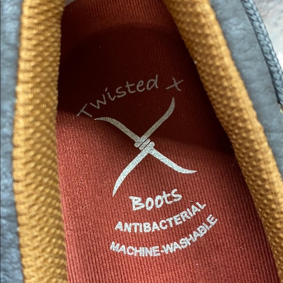 New Twisted X Driving Moc Gray Slip on Shoe - Picture 6 of 6